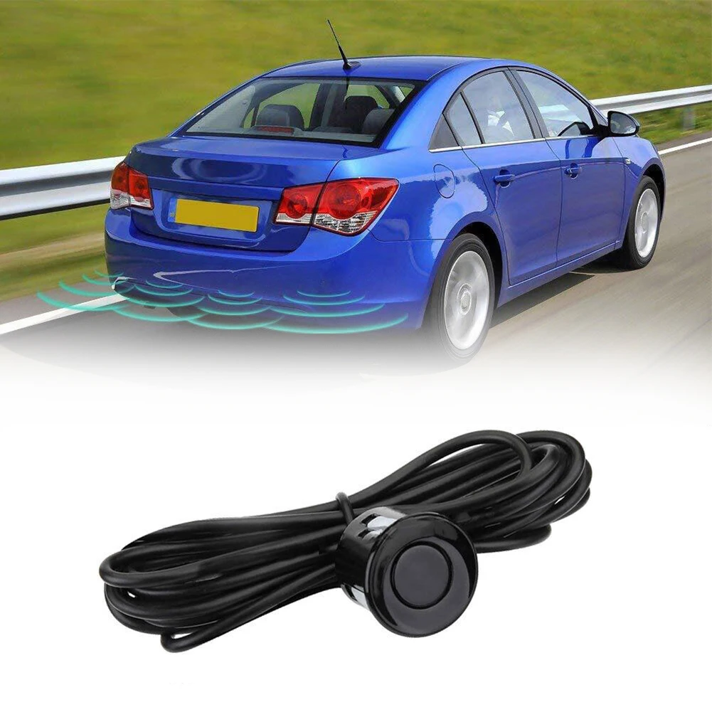 

1pcs Sensors 23mm Car Parking Sensor Kit Reverse Backup Sound Response Probe Black Reversing Sensor Car Accessories