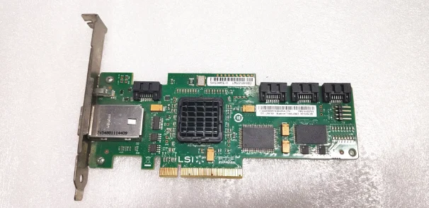 Для LSI SAS3445E-R 44E8701 4SATA SFF8088 1068E B3 raid card