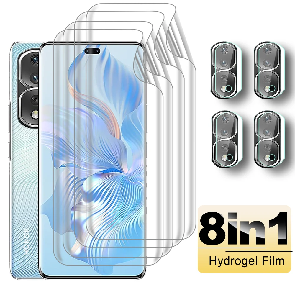 

Гидрогелевая пленка 8 в 1 для Honor 80 Pro, Honor 80 SE, Защита экрана для Honar 80Pro, 80SE, Honor80Pro, Honor80SE, Фотокамера, стекло для объектива