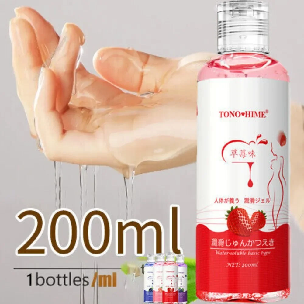 1 шт. съедобная смазка с фруктовым вкусом для взрослых вагинальное масло