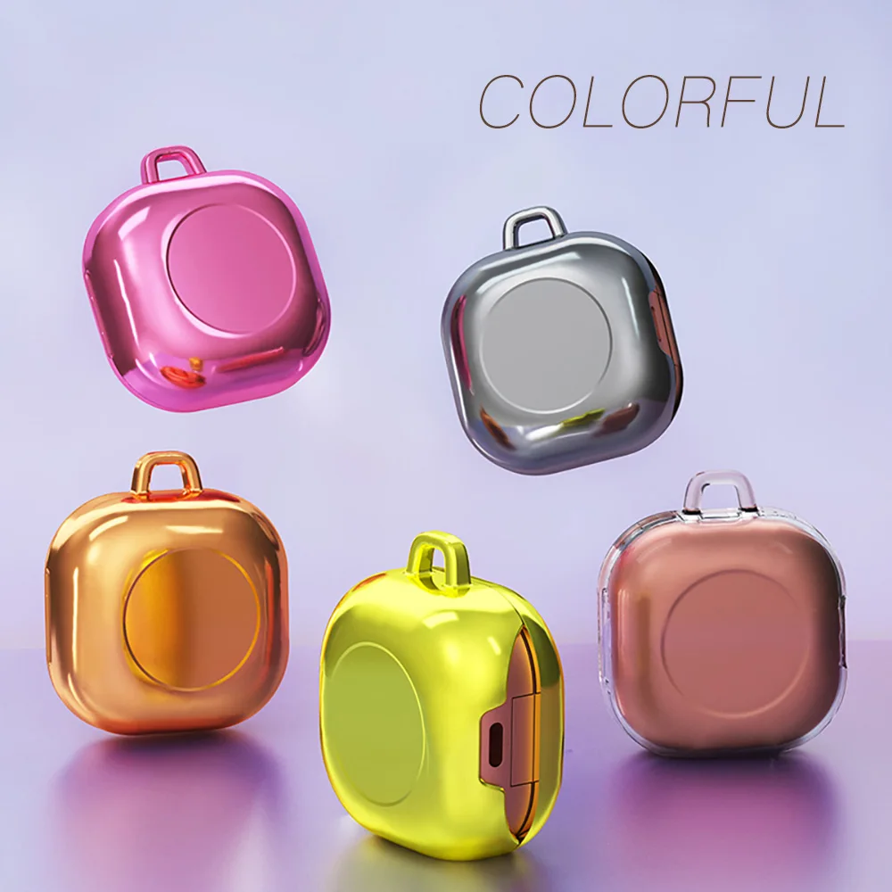 

Жесткий чехол из поликарбоната для Samsung Galaxy Buds 2 Buds Pro Live, чехол для Samsung Galaxy Buds Live Buds2, чехол с покрытием и крючком