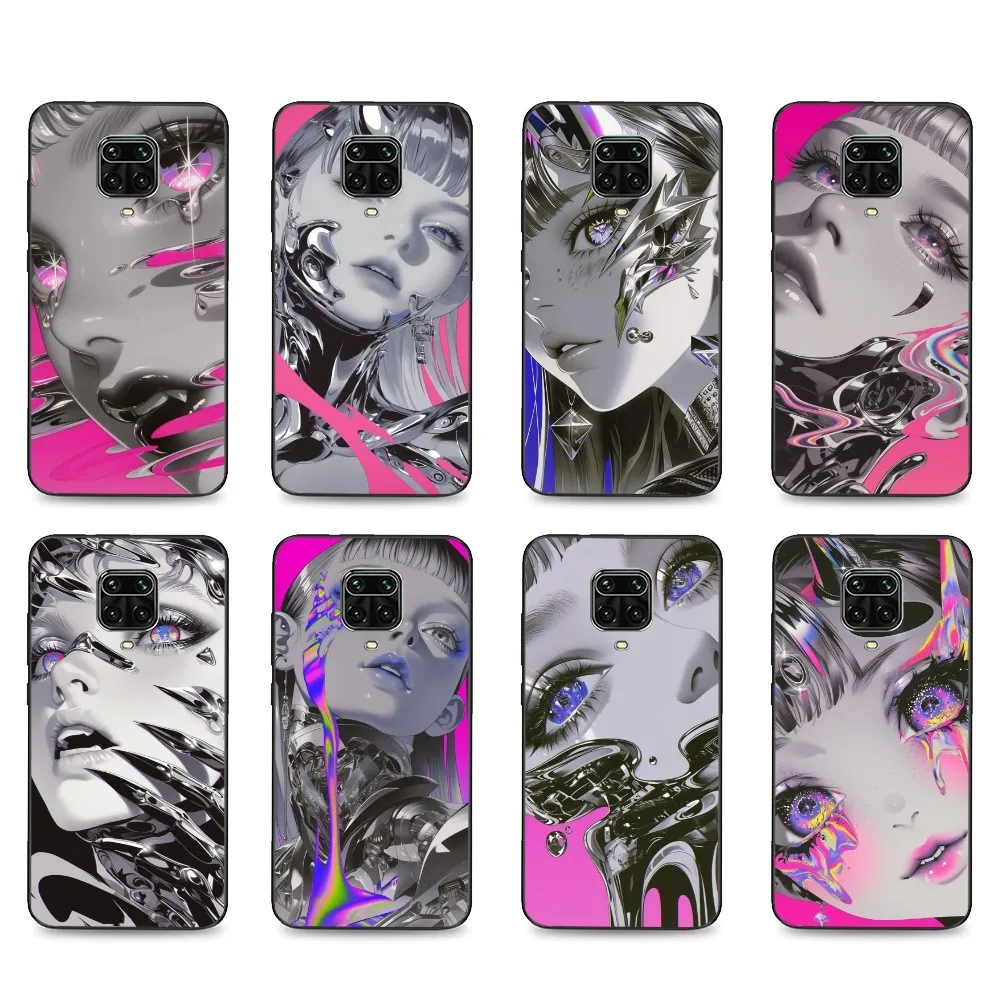 Чехол для телефона 3D Girl Xiaomi Mi 5X 8 9 10 11 12 Lite Pro 10T PocoX3pro PocoM3 Note