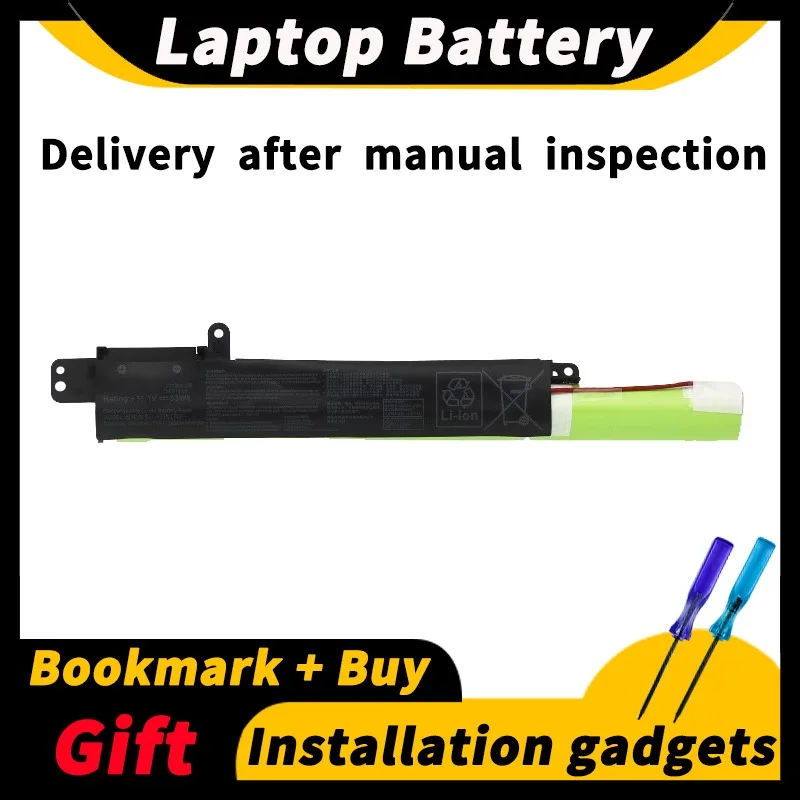 Аккумулятор для ноутбука ASUS A31N1719 Y5000U Y4000U A407U A507U X407UA X407MA X507UA X507LA X507UB 11,1 V 33wh/3000mAh