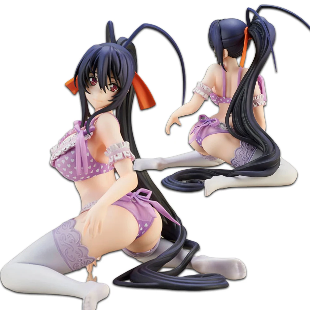 

Waifu Figurine Hentai Anime Figure Girl Sexy Figure High School DxD Hero Himejima Akeno PVC Figure Collectible Model Anime Toy