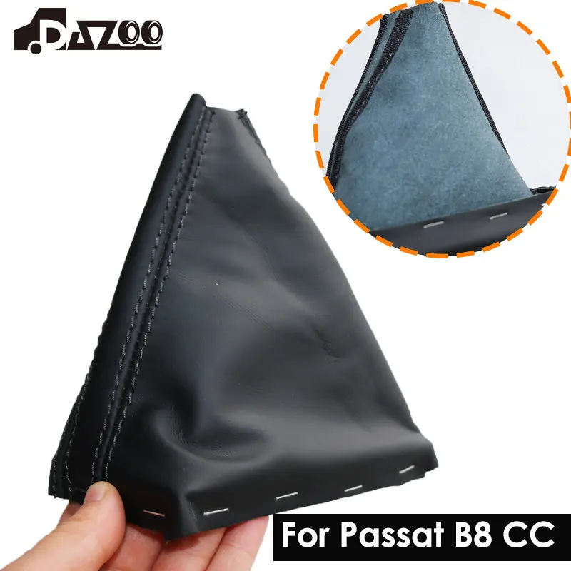 

For VW Passsat B8 CC Car DSG Gear Shift Knob Leather Dust Cover 2016-2018 Car Accessories 3GD713203 3GD 713 203