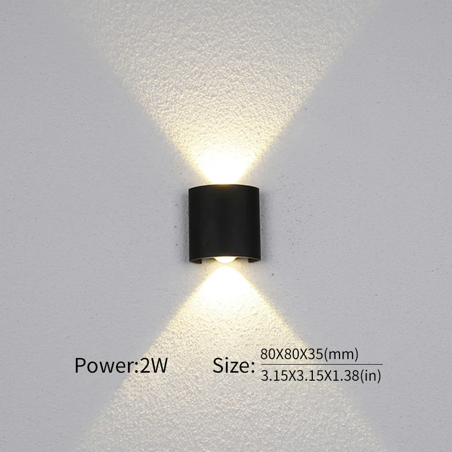 

LED Настенный Светильник 2Вт Белый
