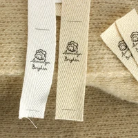 custom twill labelsfree shippingtags for clothessewing accessories15x50mmlabels for cottonbrand tagscotton fabricxw5532