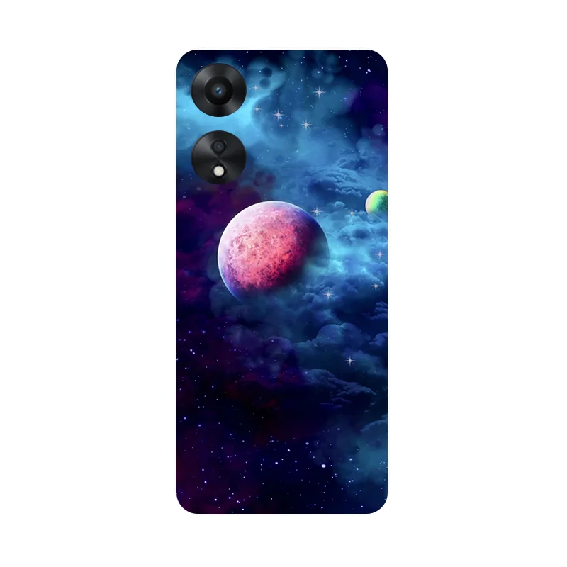 Чехол для OPPO A78 5G CPH2483 Листья Панда Мягкая силиконовая задняя крышка CPH2495 Бампер