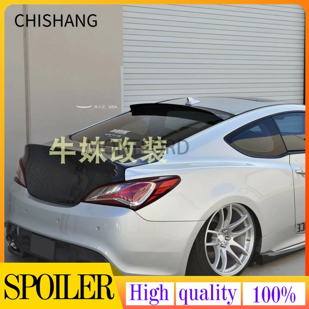 

Car Styling for Hyundai Tiburon Genesis Coupe 2009 - 2013 High Quality PMMA material car roof sun visor spoiler