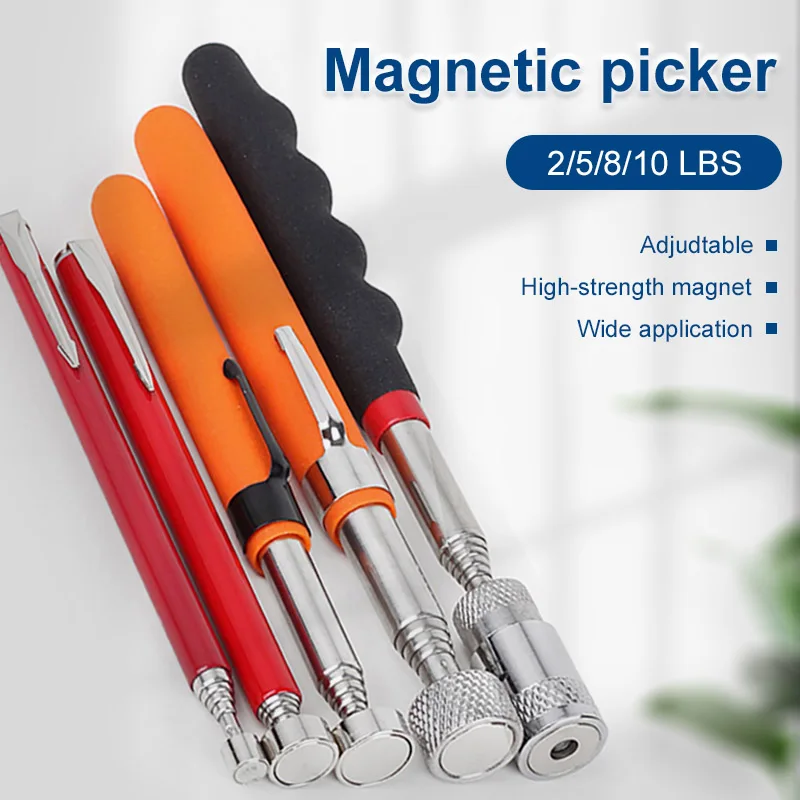 

Telescopic Adjustable Magnetic Telescopic Adjustable Magnetic Pick Tools Grip Extendable Long Reach Pen Handy Tool Picking Up