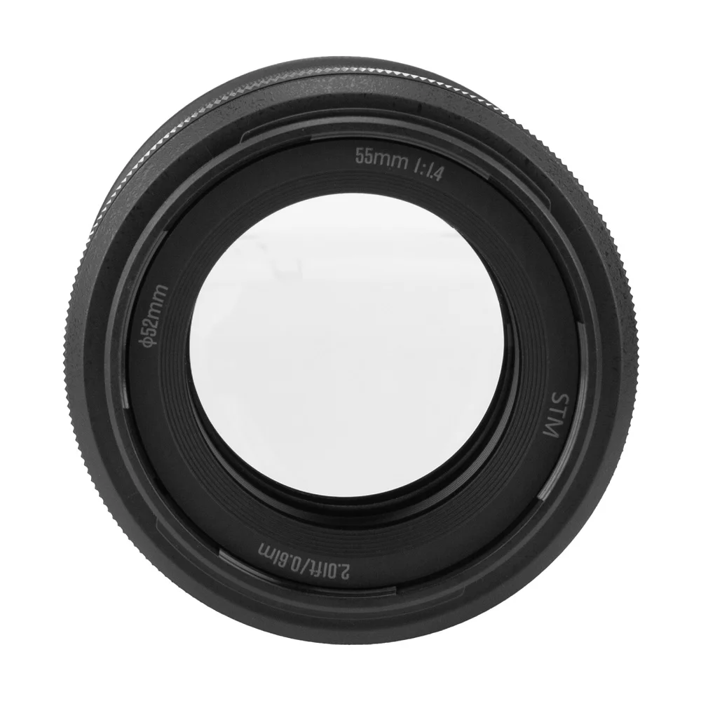 Фото Объектив Vistilen 55mm f1.4 / 56mm f1.7 с автофокусом STM для портретной съемки на матрицах APS-C, совместимый с камерами EFR EOS R RP R3 R5 R6 R6II R7 R8 R10 R50 R100 R5C №2