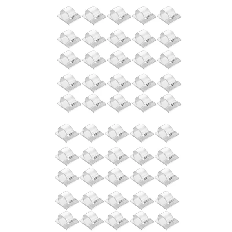 Крючки для гирлянд, силиконовые, 50 штук