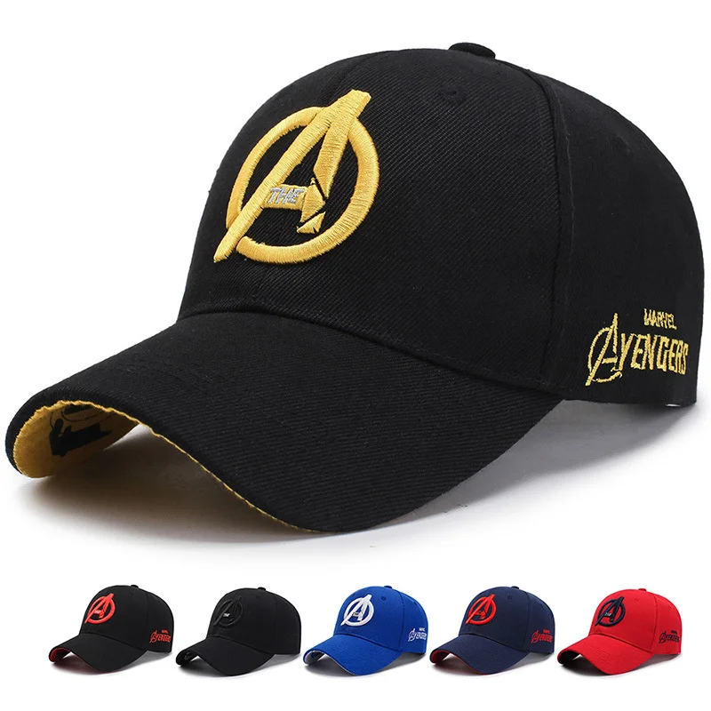 

Disney The Avengers Baseball Cap Fashion Anime Cartoon Adjustable Hats Men Women Cosplay Popular Hip Hop Caps Hat Child Gifts