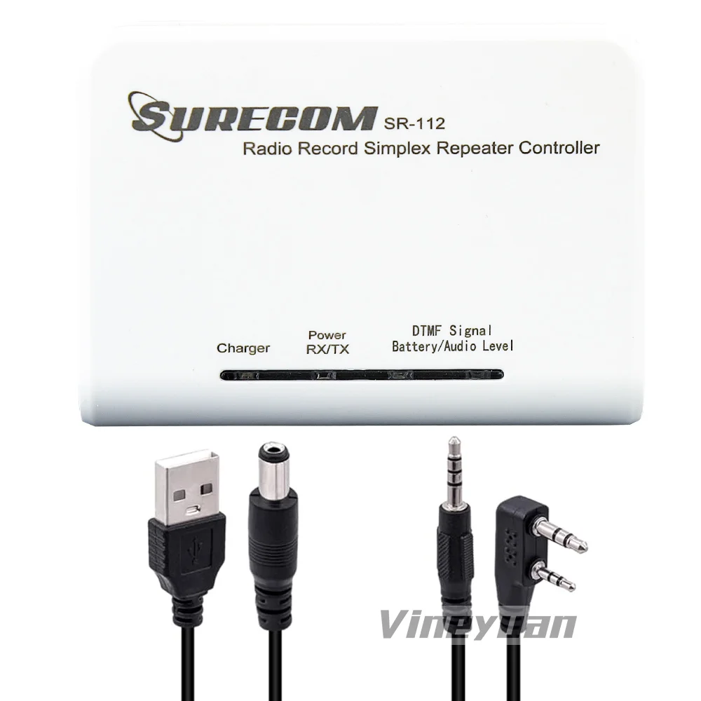 Контроллер симплексного повторителя Surecom SR-112 Cross Band для Baofeng UV-5R 888S UV-5RA Walkie Talkie, двусторонняя радиосвязь, вилка K1 (art.: 3920ccedbdd19) - 3920ccedbdd19