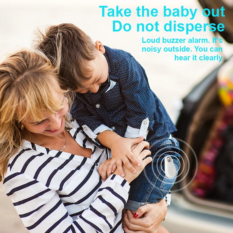 Брелок для ключей Mini ABS с защитой от потери 4 0 кошелек сигнализацией безопасность