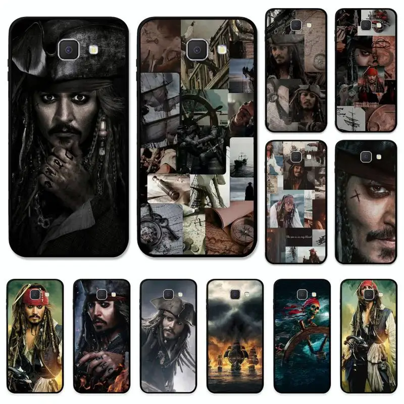 

Disney Pirates of the Caribbean Phone Case for Samsung J 4 5 6 7 8 prime plus 2018 2017 2016 J7 core