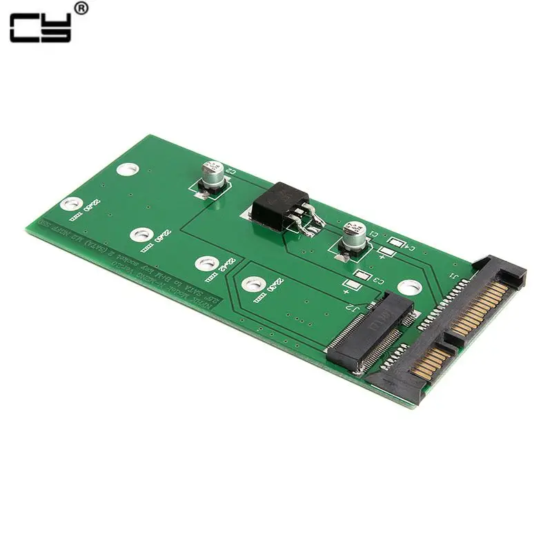 Фото Переходник NGFF ( M2 ) SSD на SATA 2,5 дюйма M.2 2,5 дюйма NGFF SSD на SATA3 №3