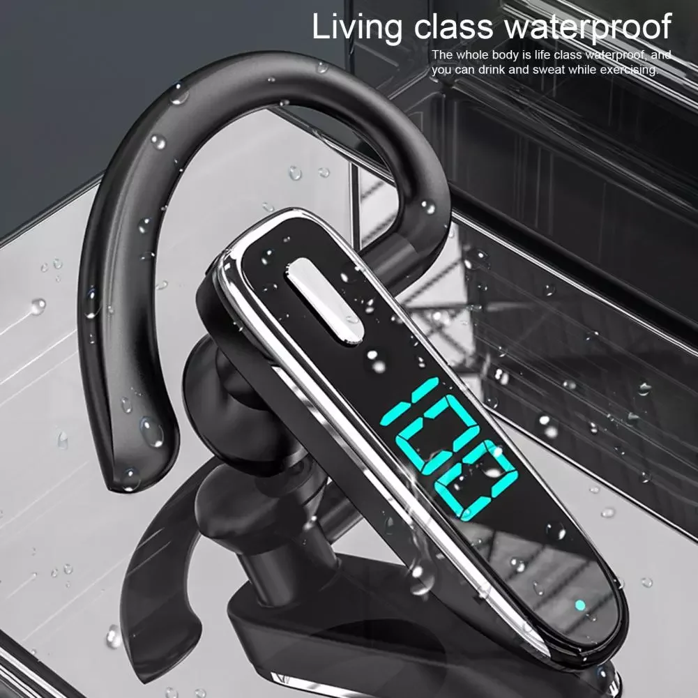 

Handsfree Bluetooth 5.3 Earphone With Mic Wireless Earphone Headphone Sport Waterproof Wireless Headphones Bluetooth