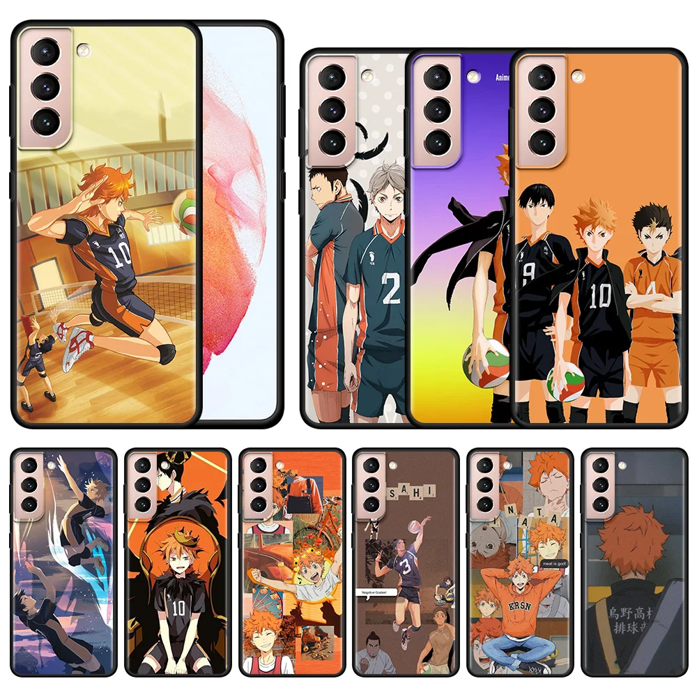 

Anime Oya Haikyuu Love pallavolo Case For Samsung S22 S21 S20 FE Ultra S21 S20 S10 S9 S8 Plus S10Lite S10e Note 20 Ultra 10plus