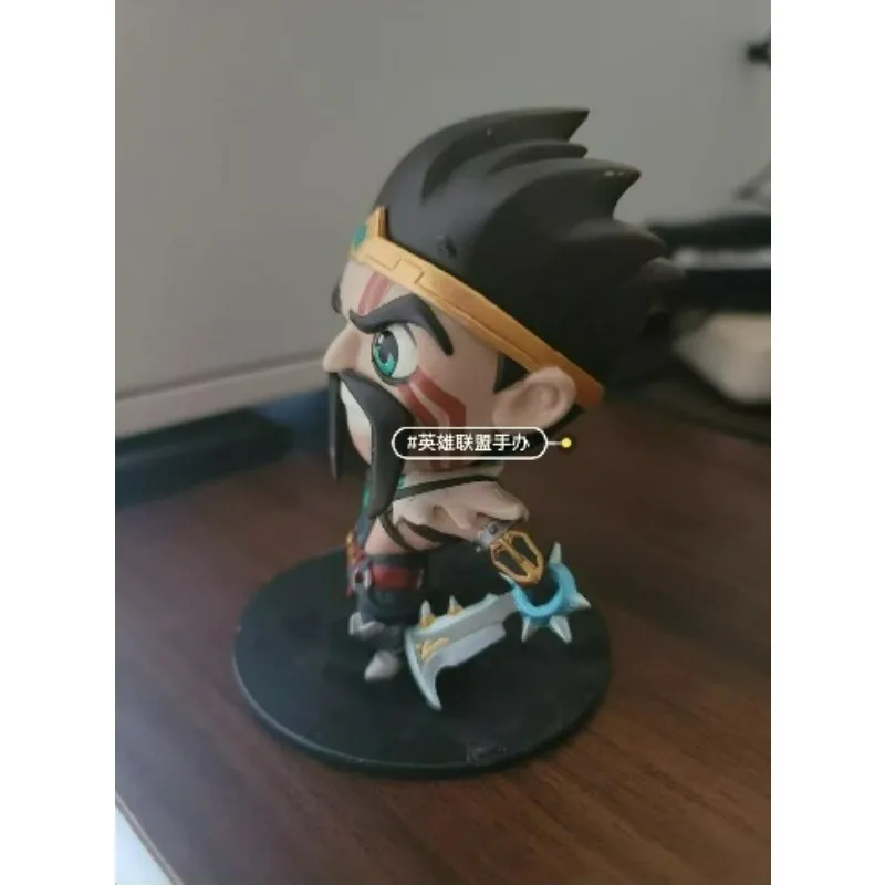 Фото Оригинальная LOL League of Legends Glory Executioner Draven Q версия аниме подвижная кукла коллекция орнамент модель игрушка в подарок №4