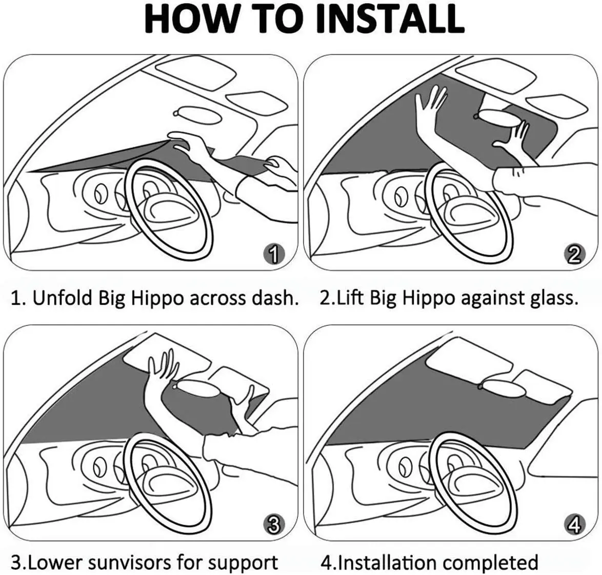 Рисунок 3 - FKELYI солнцезащитный козырек для