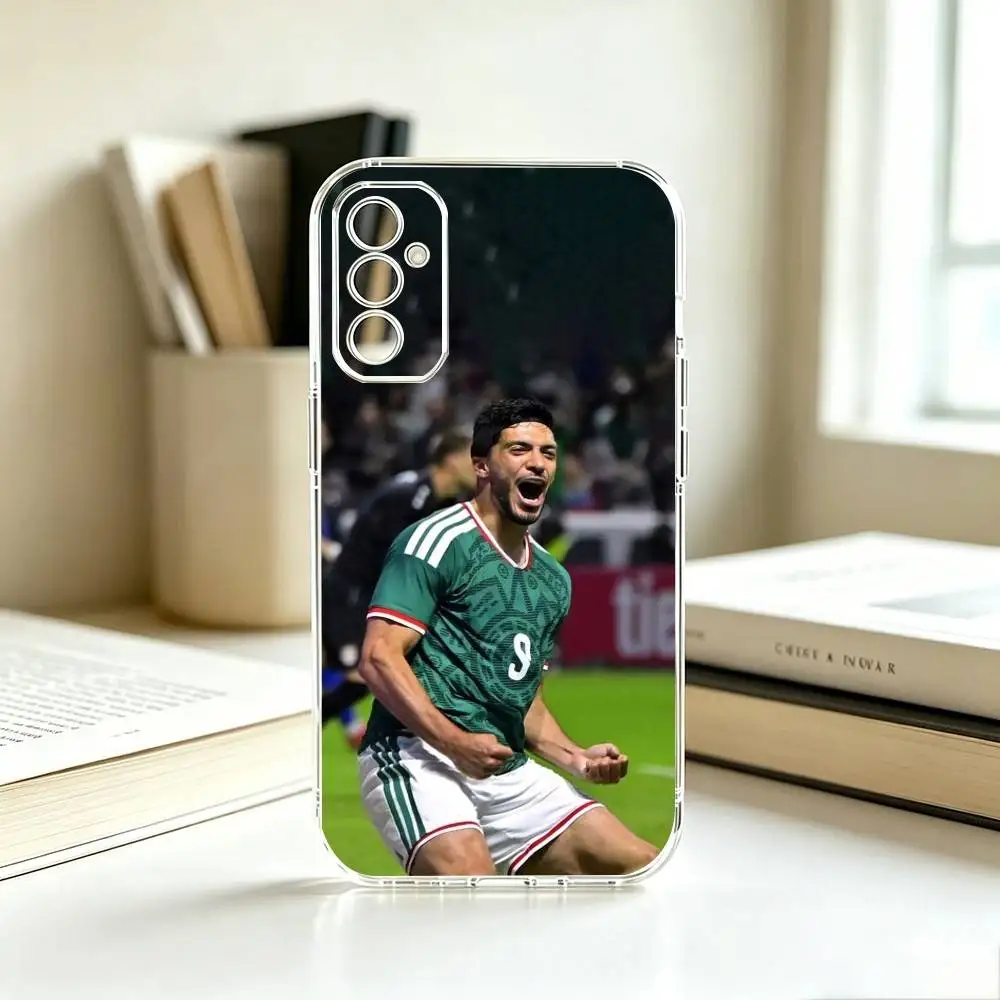 Фото Чехол для телефона Raul Jimenez-Z Football Sports для Samsung A10,12,20,21S,30,31,40,50,51,52,70,71, прозрачный чехол, подарок №5