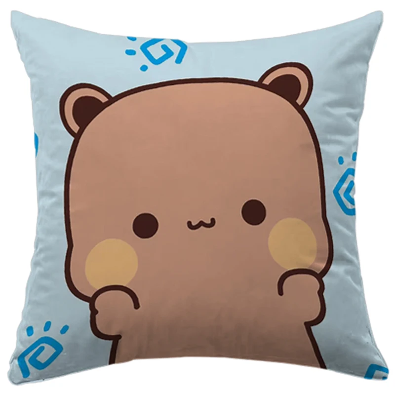 

Pillowcases 50x50 Bubu Dudu Cushion Cover Luxury Anime Pillow Covers Sleeping Pillow Sofa Bed Room Decor Dakimakura Wedding Gift