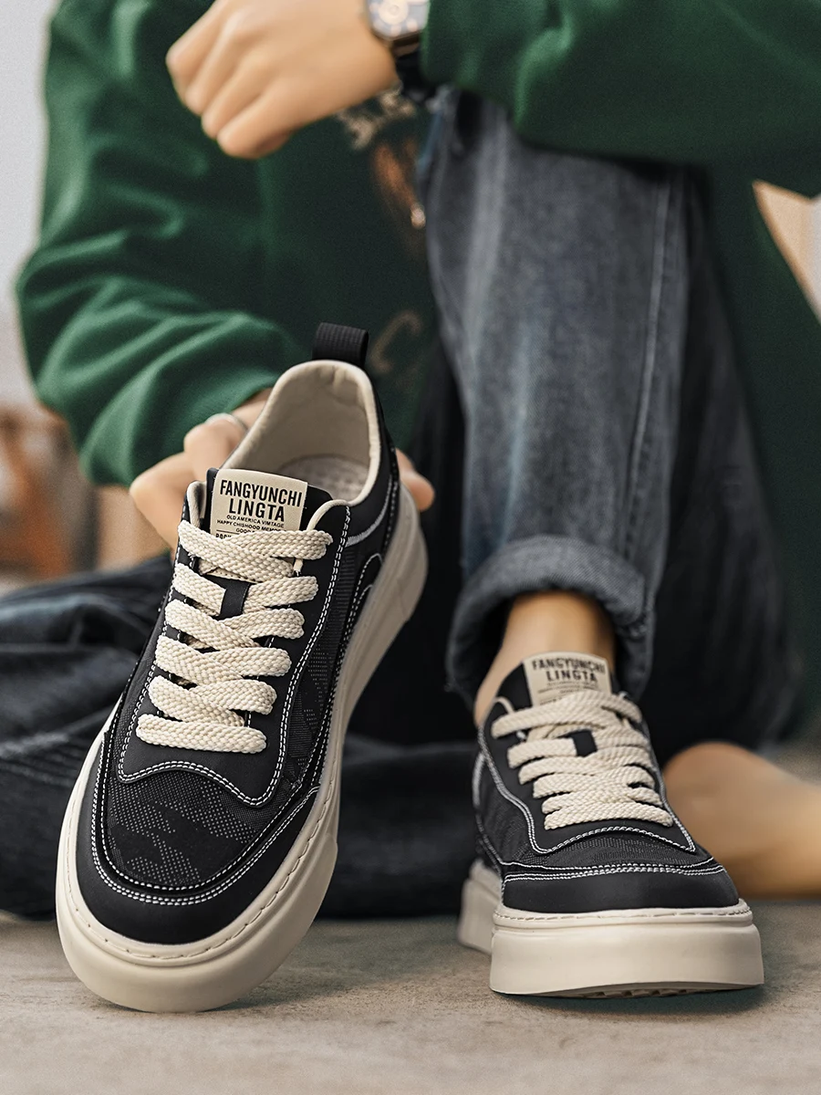 Мужские кеды Li Ning Hydrogen Yunlian повседневные универсальные кроссовки в британском