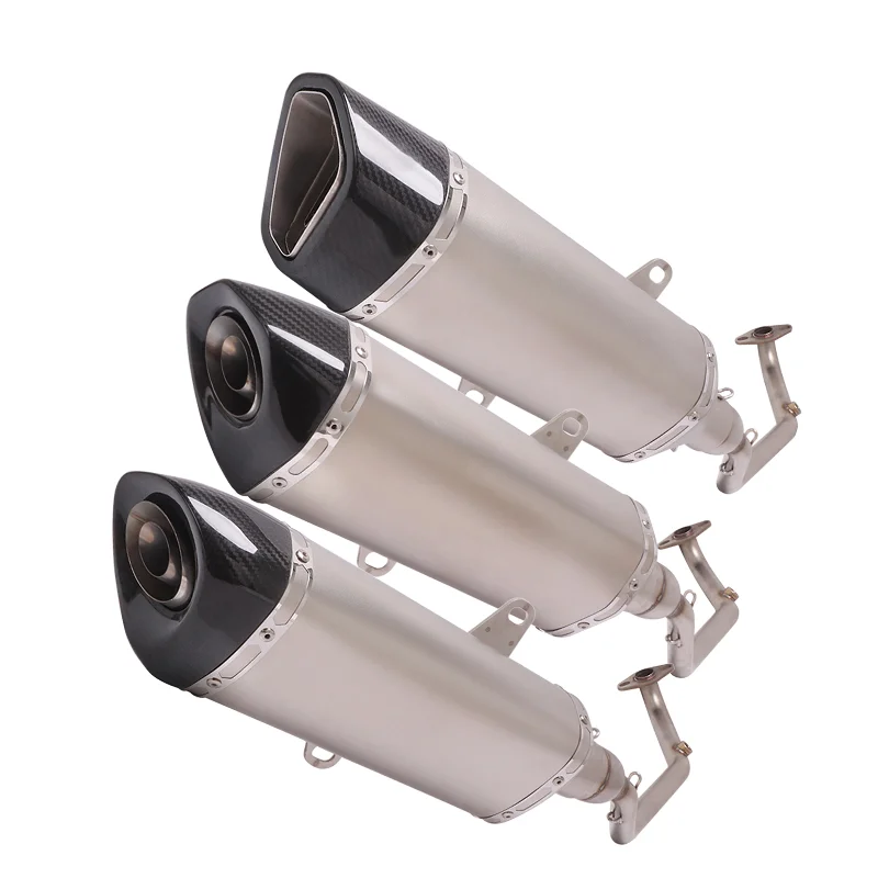 

For Honda PCX 125 150 PCX125 PCX150 2021 Motorcycle Exhaust DB Killer Full Systems Modify Front Link Pipe Carbon Fiber Muffler