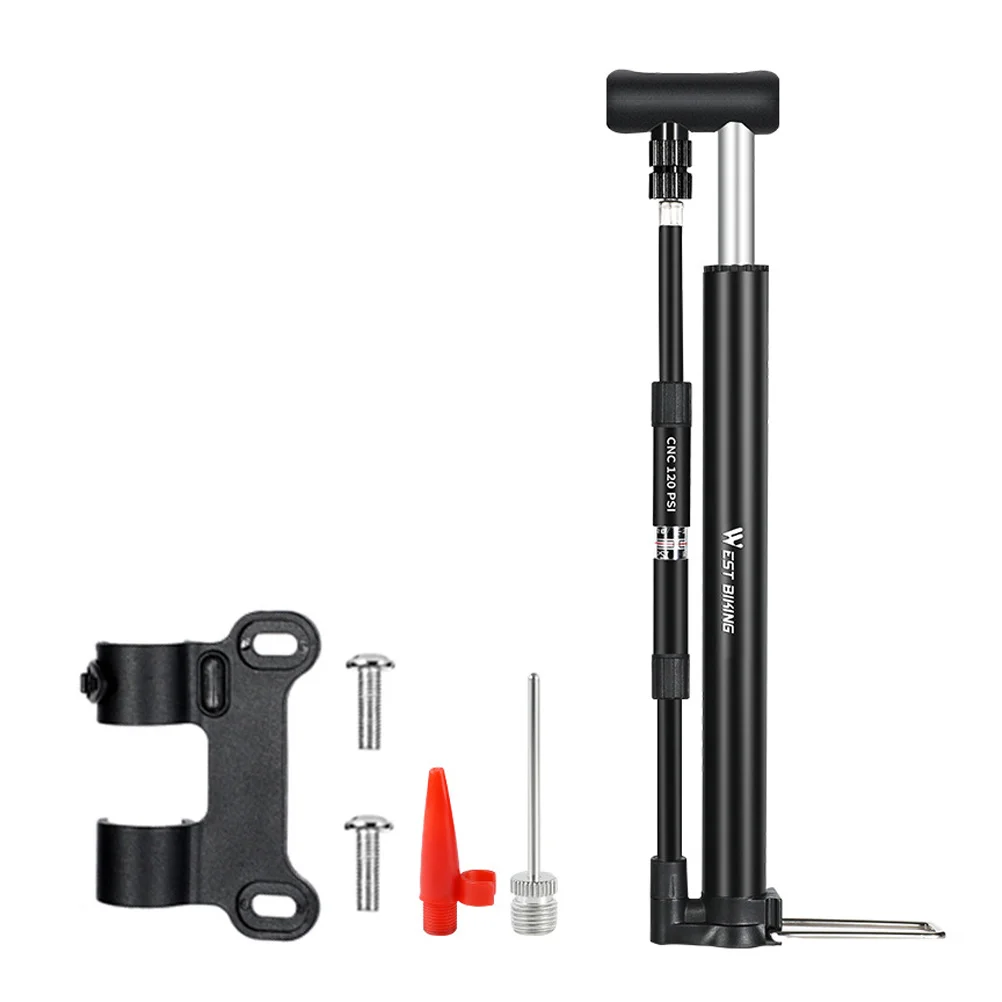 

Насос велосипедный с воздушными шинами, портативный насос для баскетбола, высокое давление, мини-насос для горных шин, дорожные аксессуары, ...