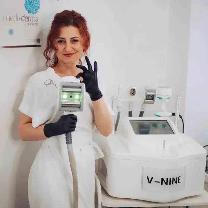 5 в 1 Vela V9 вакуумная кавитационная роликовая Массажная машина для похудения 80K