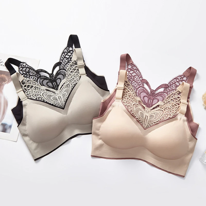 

Женский бюстгальтер с эффектом пуш-ап, без косточек