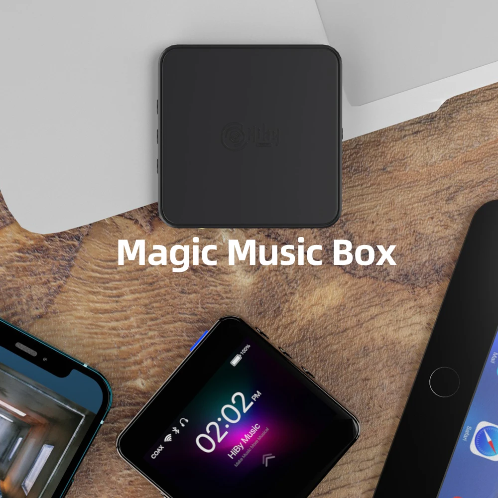 HiBy FD1 Портативный USB DAC усилитель для наушников декодер усилителя аудио HiFi MQA DSD SE