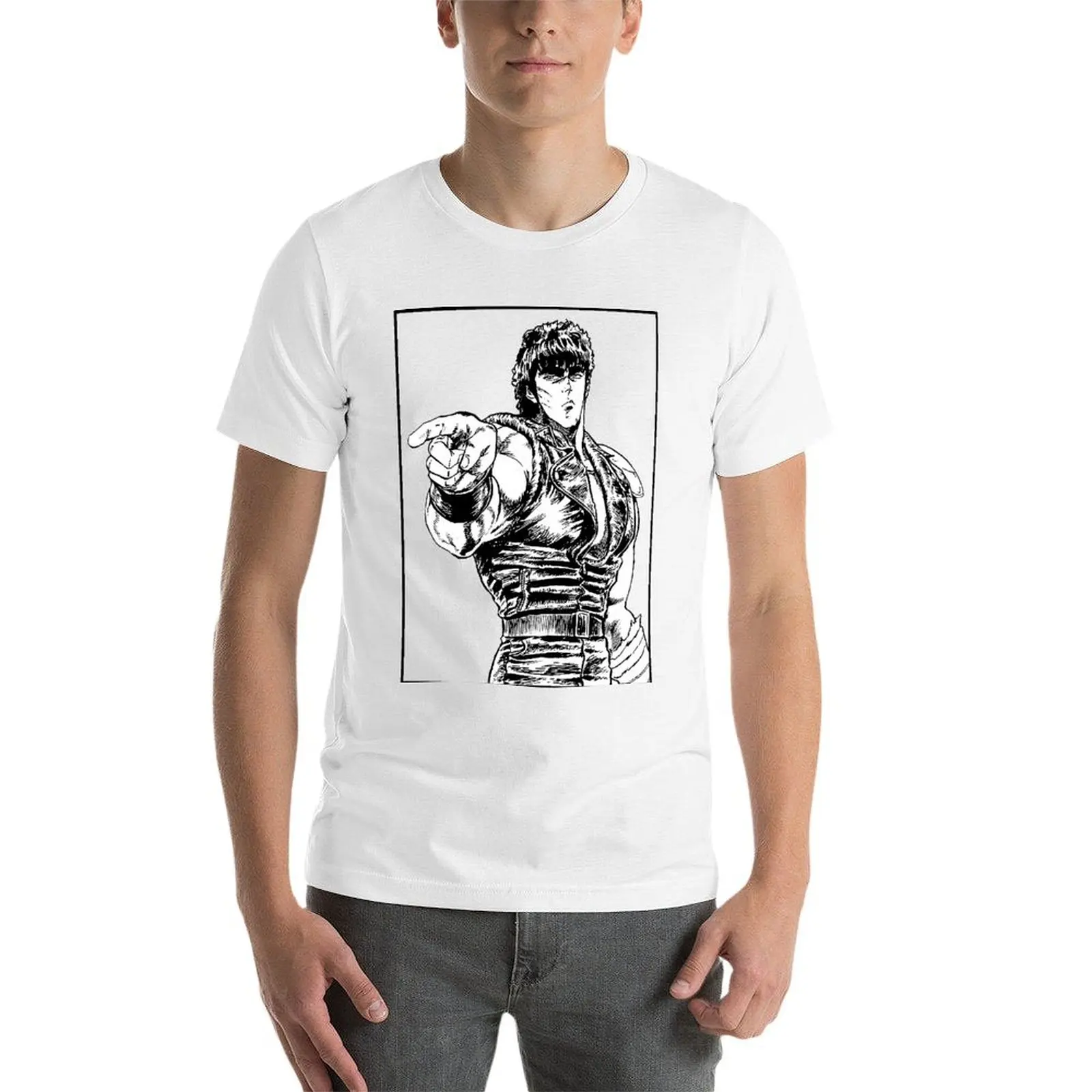 Omae Wa Mou shindiru Essential для продажи (3) футболка с круглым вырезом футболки забавным