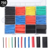 750pcs set polyolefin shrinking assorted heat shrink tube wire cable insulated sleeving tubing set 21