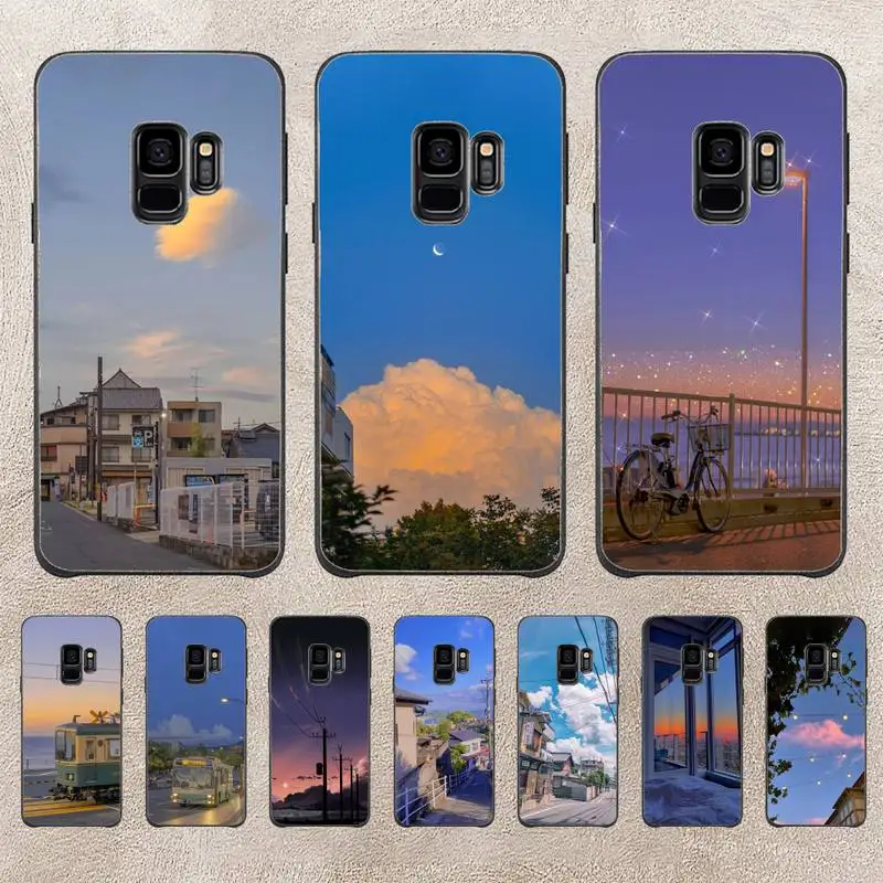 

Anime Scenery Phone Case For Samsung Galaxy S6 S7 Edge Plus S9 S20Plus S20ULTRA S10lite S225G S10 Note20ultra Case