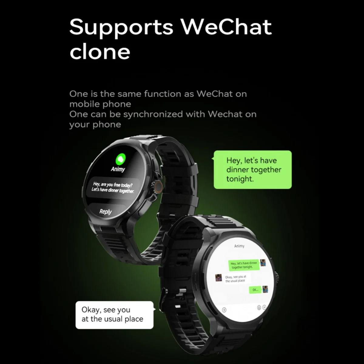 Смарт-часы Gs100 с поддержкой 4g 1