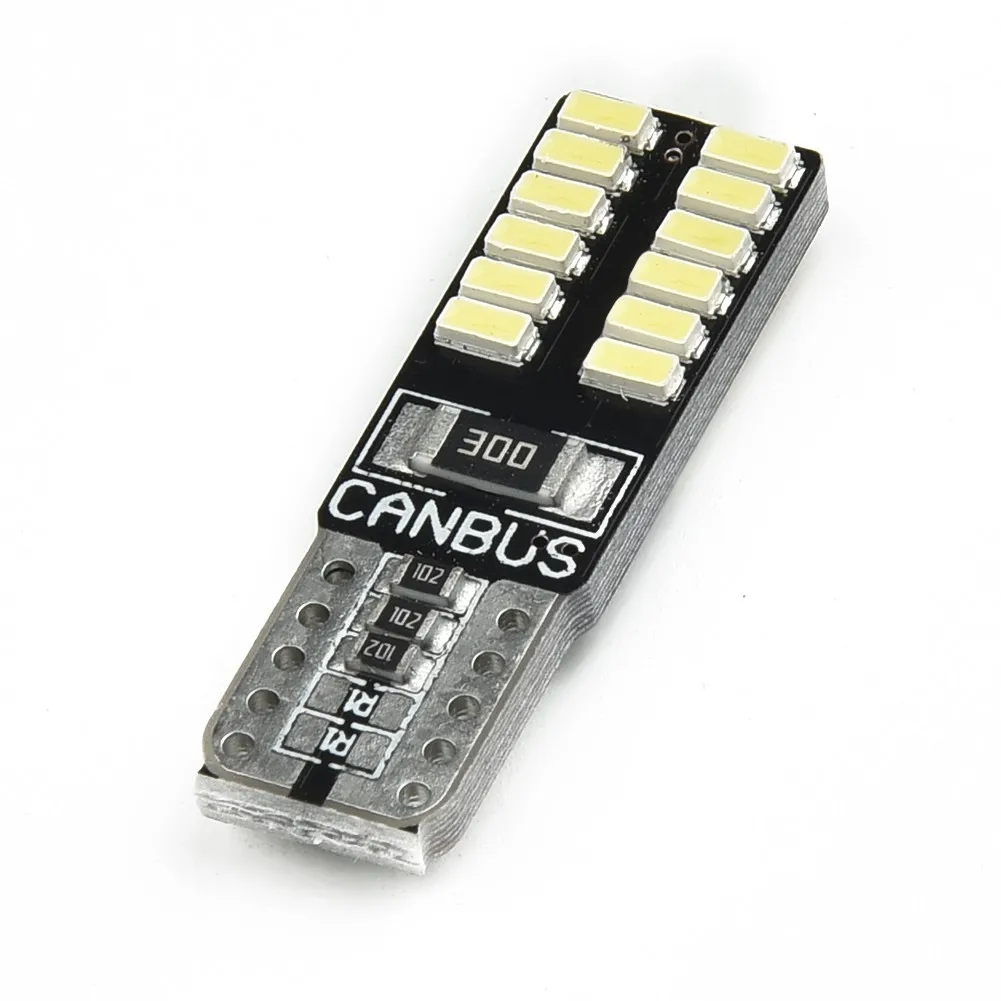 

10 шт., автомобильные лампы T10 24SMD