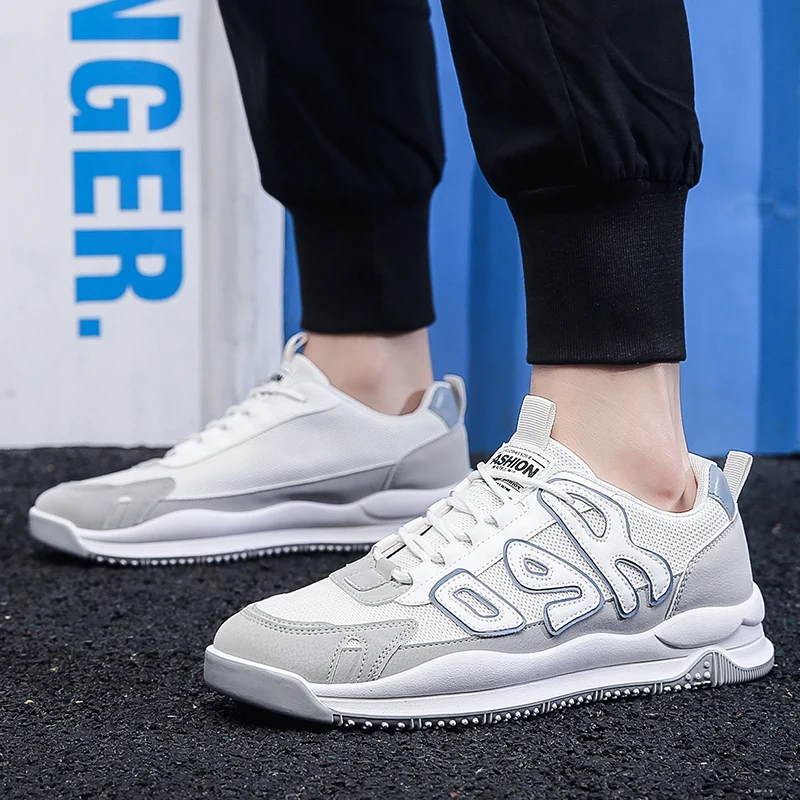 

Mens Tennis Shoes Designer Trendy Breathable Men Sneakers Sports Shoes Safety Tennis Man Gym Shoes Coach Training Sneakers Men