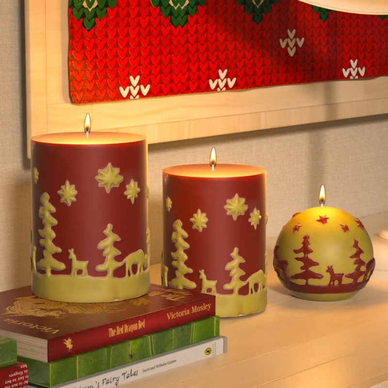 Силиконовая форма для свечей