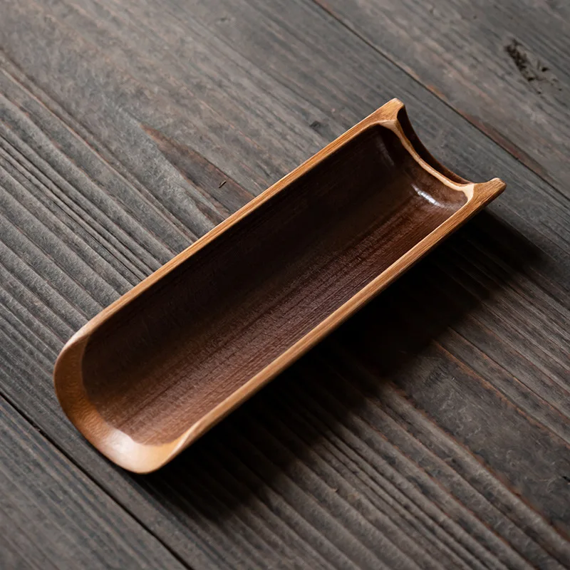 

Натуральные бамбуковые чайные ложки, аксессуары, высококачественная бамбуковая чайная ложка ручной работы, винтажный стиль, многоразовая портативная бамбуковая чайная ложка