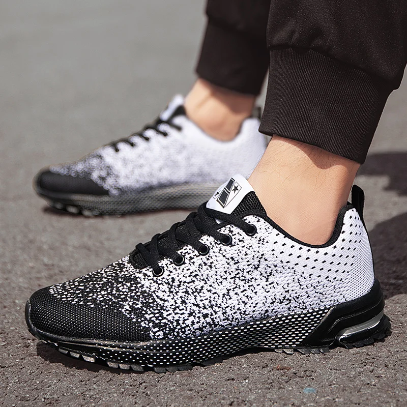 Men's Casual Shoes Breathable Men Sneakers Non Slip Sport Trainers Tenis Shoes Zapatillas Hombre Plus 47