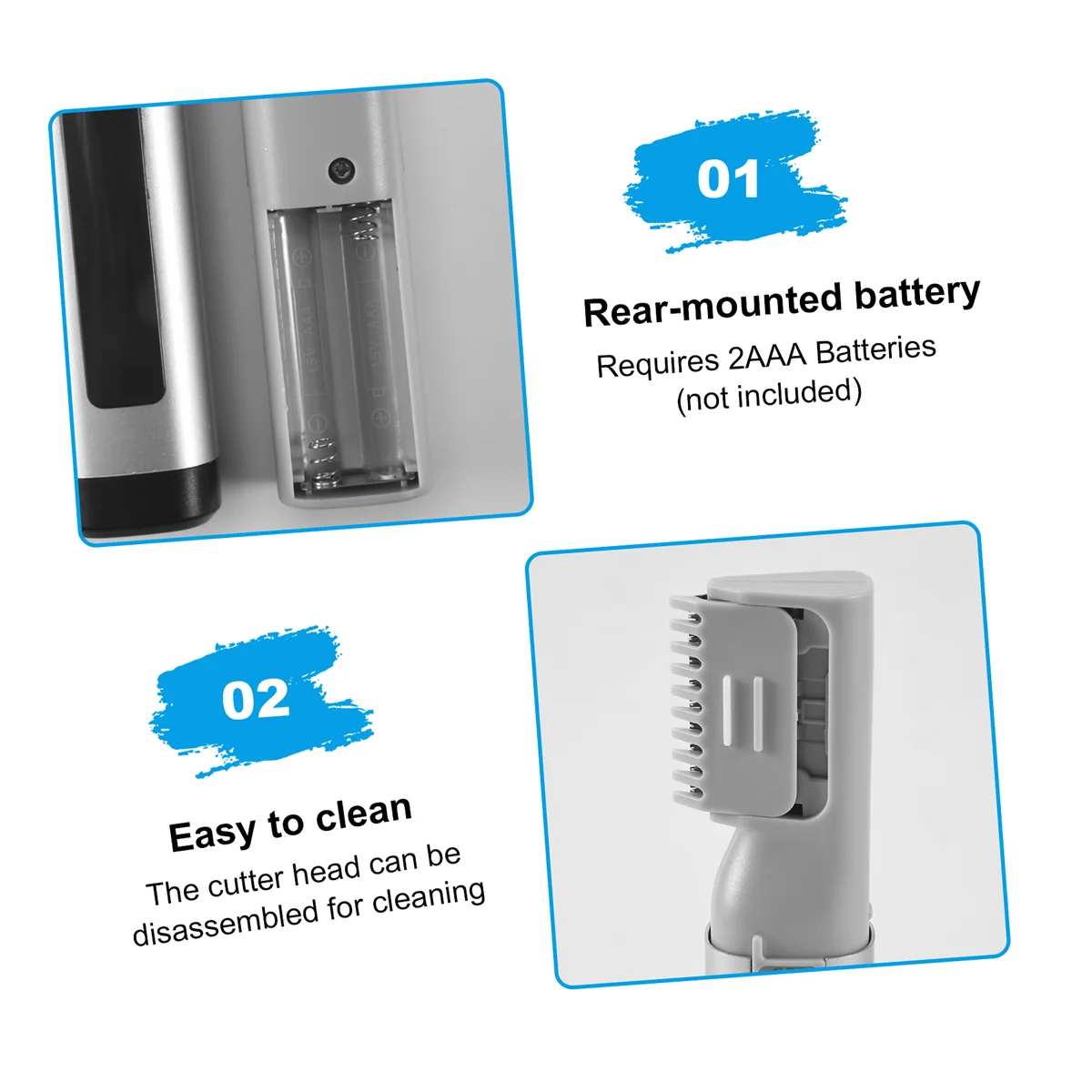 Триммер для волос Just a Trim No Mistakes Look Sharp B/w Новый стрижки