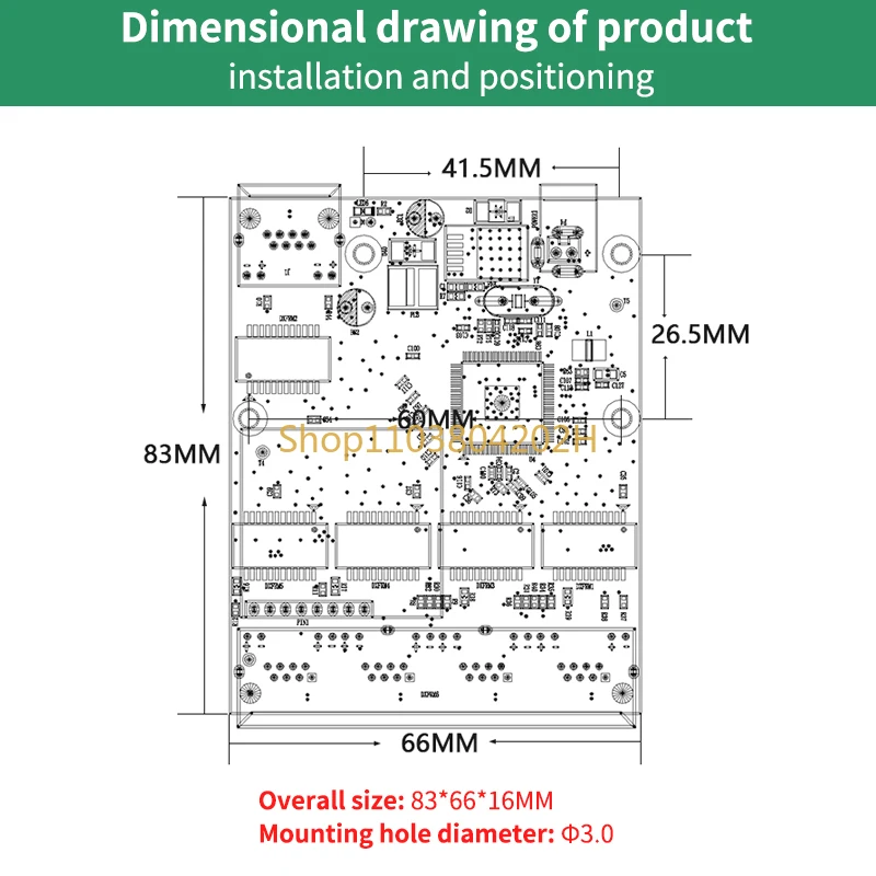 5-портовый полный гигабитный коммутационный модуль стандартный 4-портовый poe для