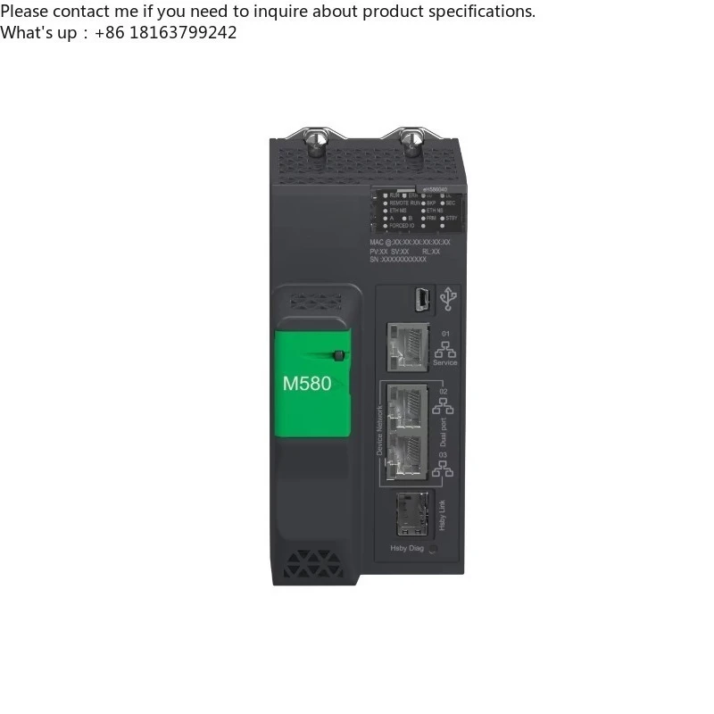 Фото BMEH586040 Modicon M580 Резервируемый контроллер EPAC, уровень 60, программируемый логический контроллер, абсолютно новый, оригинал №1