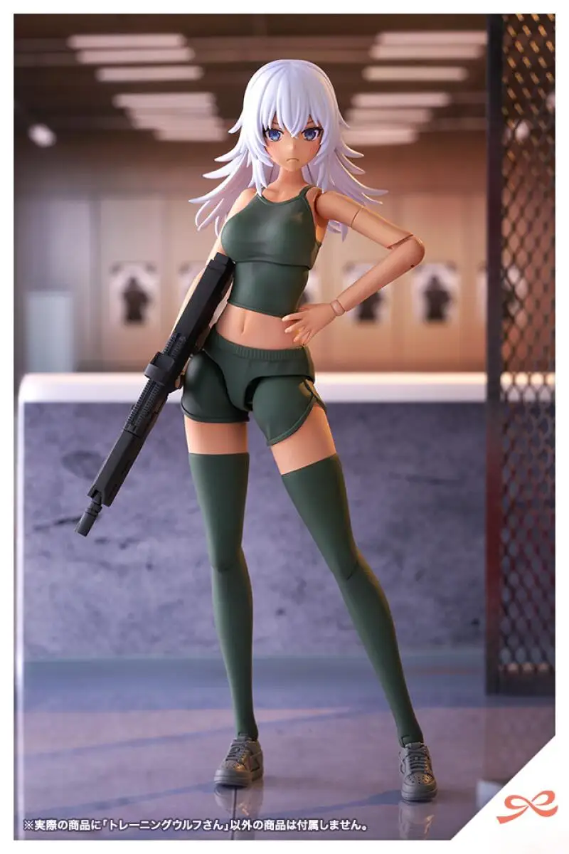 Фото Оригинальная коллекционная фигурка Kotobukiya Sousai Shojo Teien Wolf Training Outfit, аниме-модель, сборная игрушка, в наличии №2