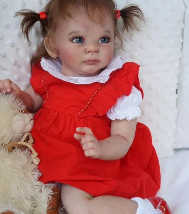 

19inch Clearance Reborn Doll Kit Baylor Soft Viny Fresh Color Unfinished Doll parts with COA