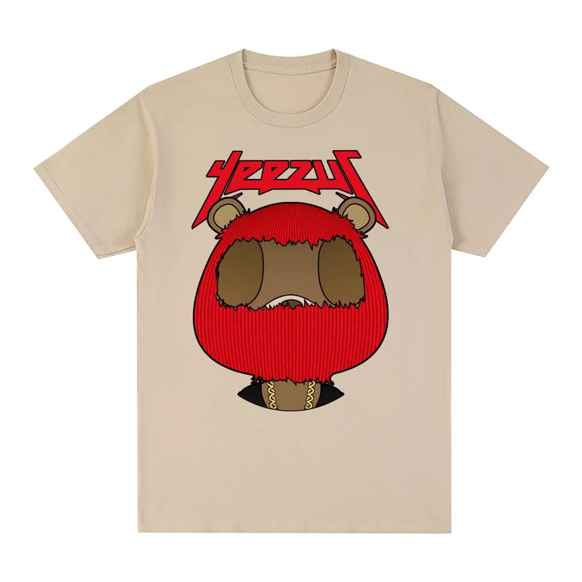 Kanye West Vintage T-shirt Tour Commemorative Printed Retro Harajuku Cotton Men T shirt New Tee Tshirt Womens Tops