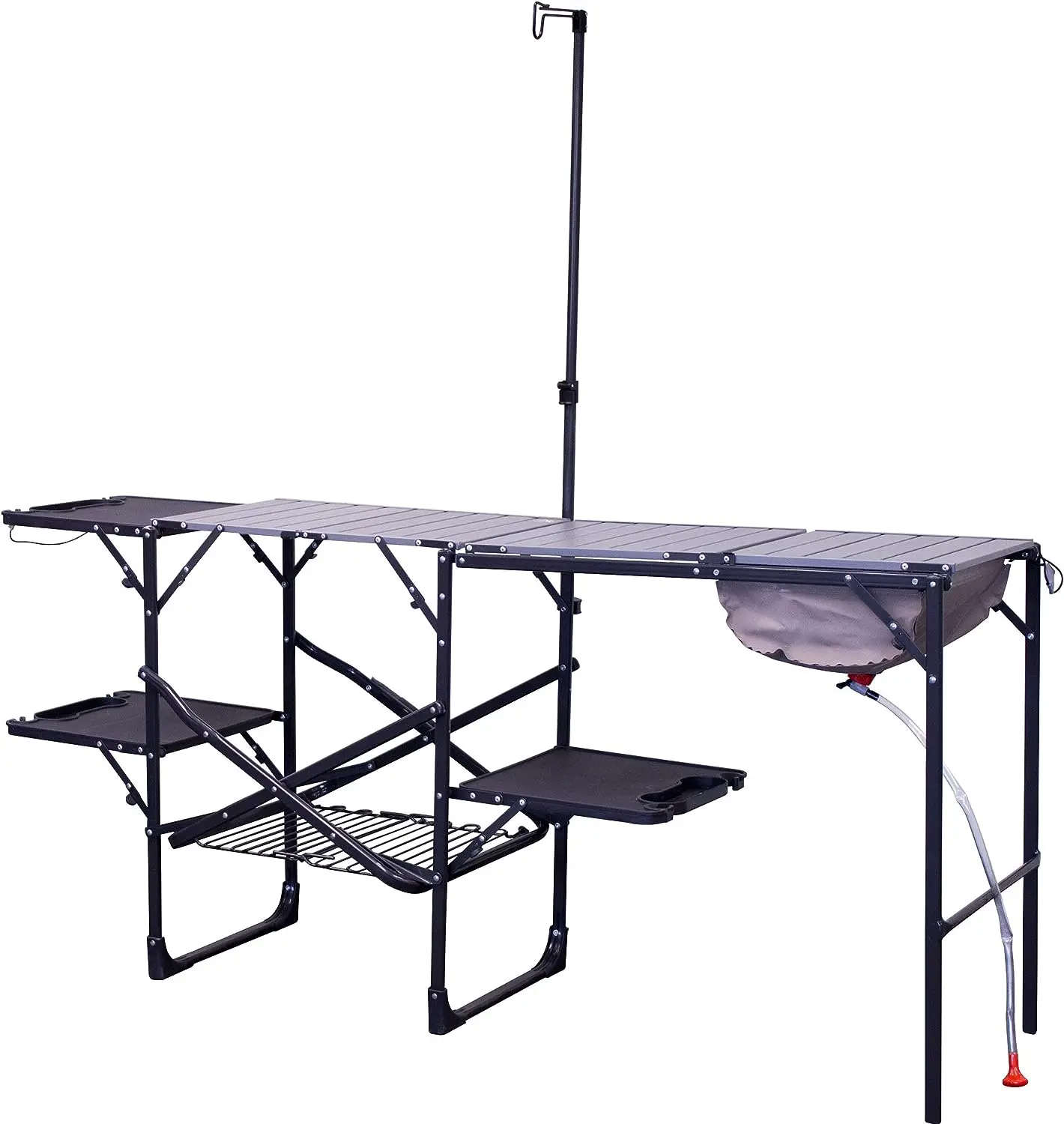 

Master Cook Station Portable Camp Kitchen Outdoor Folding Table,