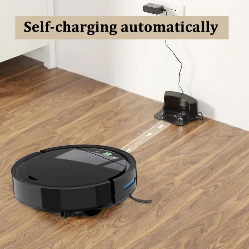 

TUYA Sweeping Robot Vacuum Cleaner Automatic Recharging Remote Control Suction The Drag Home Appliance Intelligent Dry Wet Thin